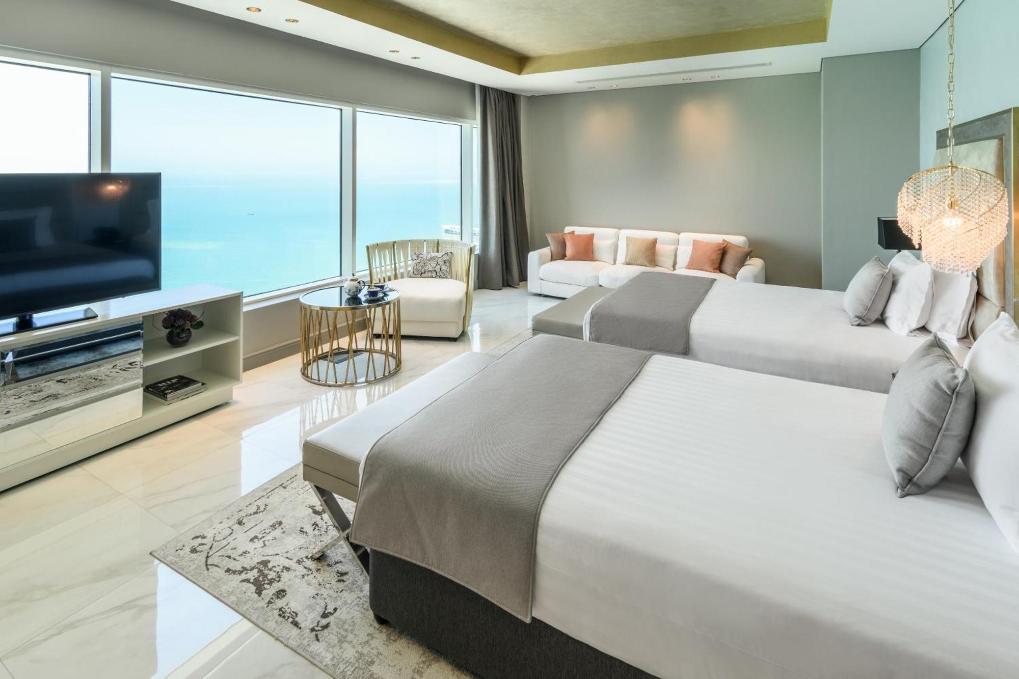 Centara West Bay Hotel & Residences Doha Exterior photo Deluxe Ocean View Room