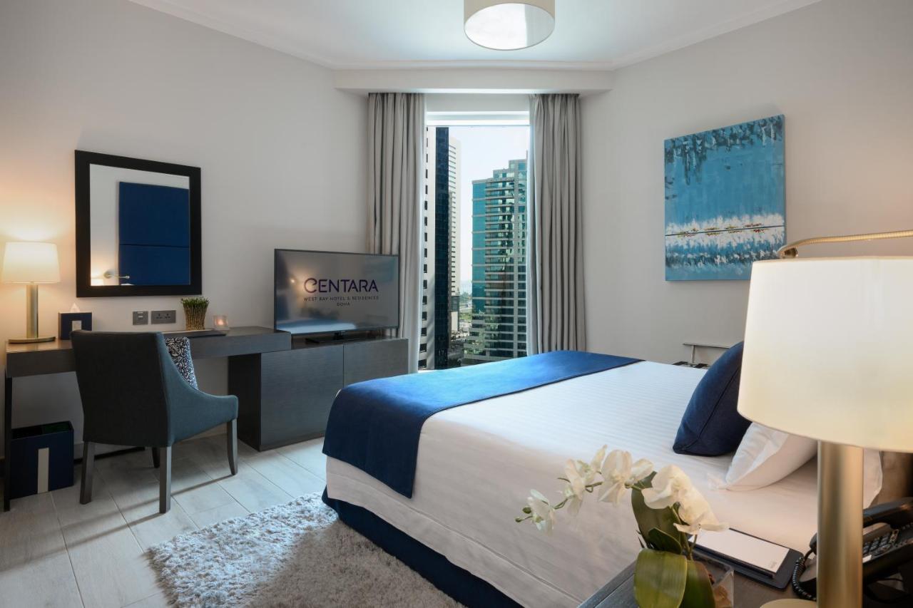 Centara West Bay Hotel & Residences Doha Exterior photo A bedroom at the hotel