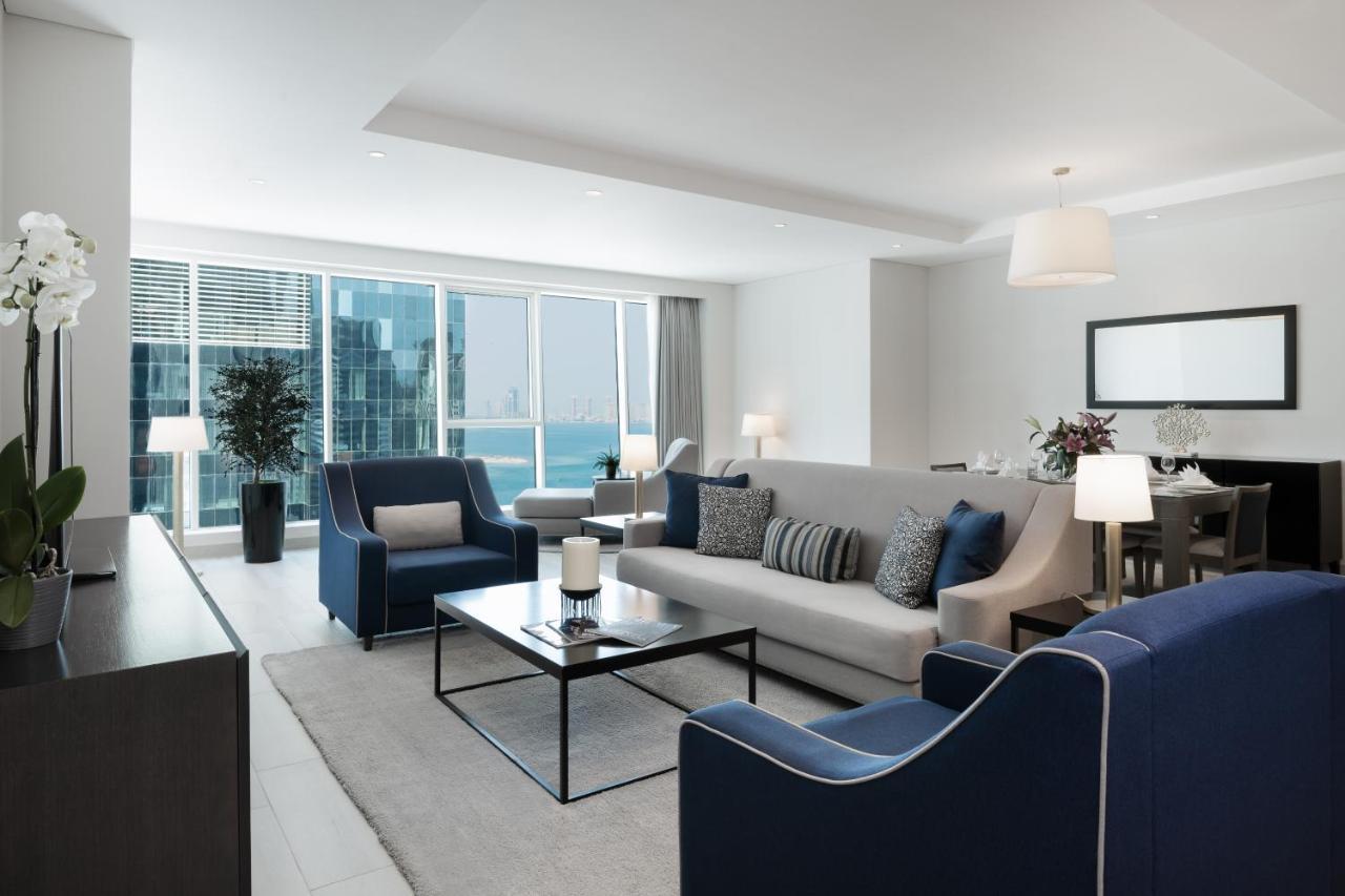 Centara West Bay Hotel & Residences Doha Exterior photo A living room at the Ritz-Carlton, Dubai