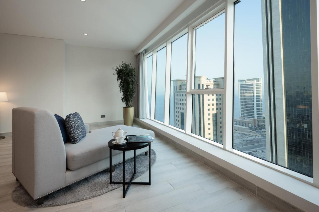 Centara West Bay Hotel & Residences Doha Exterior photo A view from a residential apartment