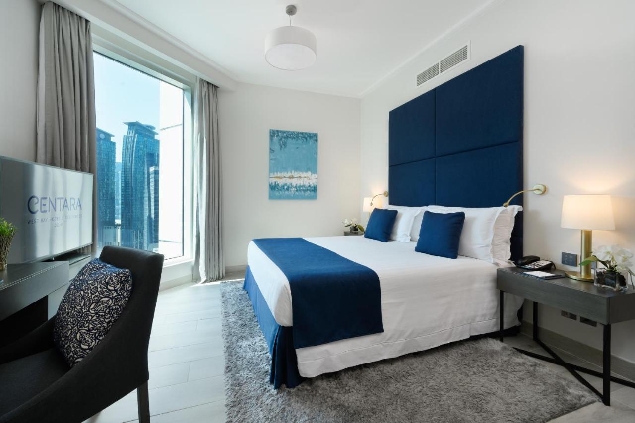 Centara West Bay Hotel & Residences Doha Exterior photo A bedroom at the Address Downtown Hotel